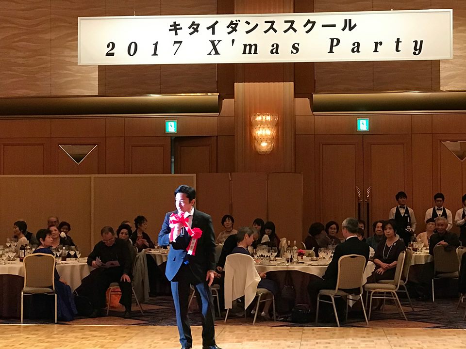 キタイダンススクールのクリスマスパーティに参加しました。