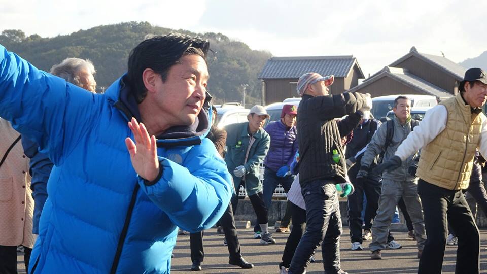 さぬき市の新春ふるさと探訪ウォーキング大会に行きました。
