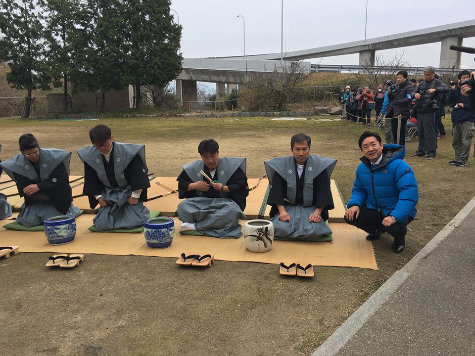 櫃石島のももて祭りに行きました。