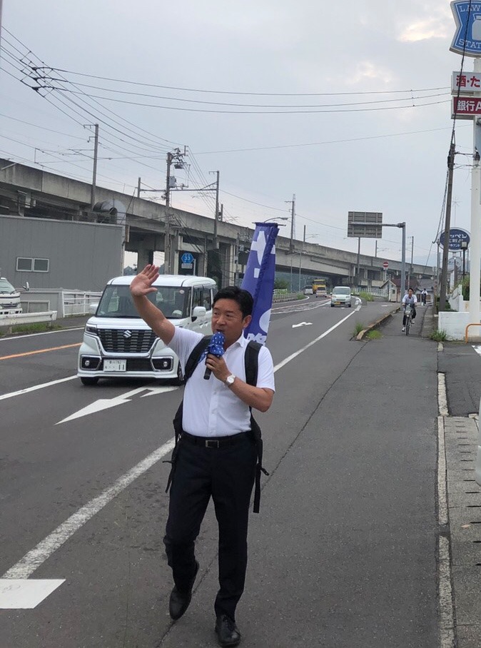 街頭演説、坂本念仏踊奉納など